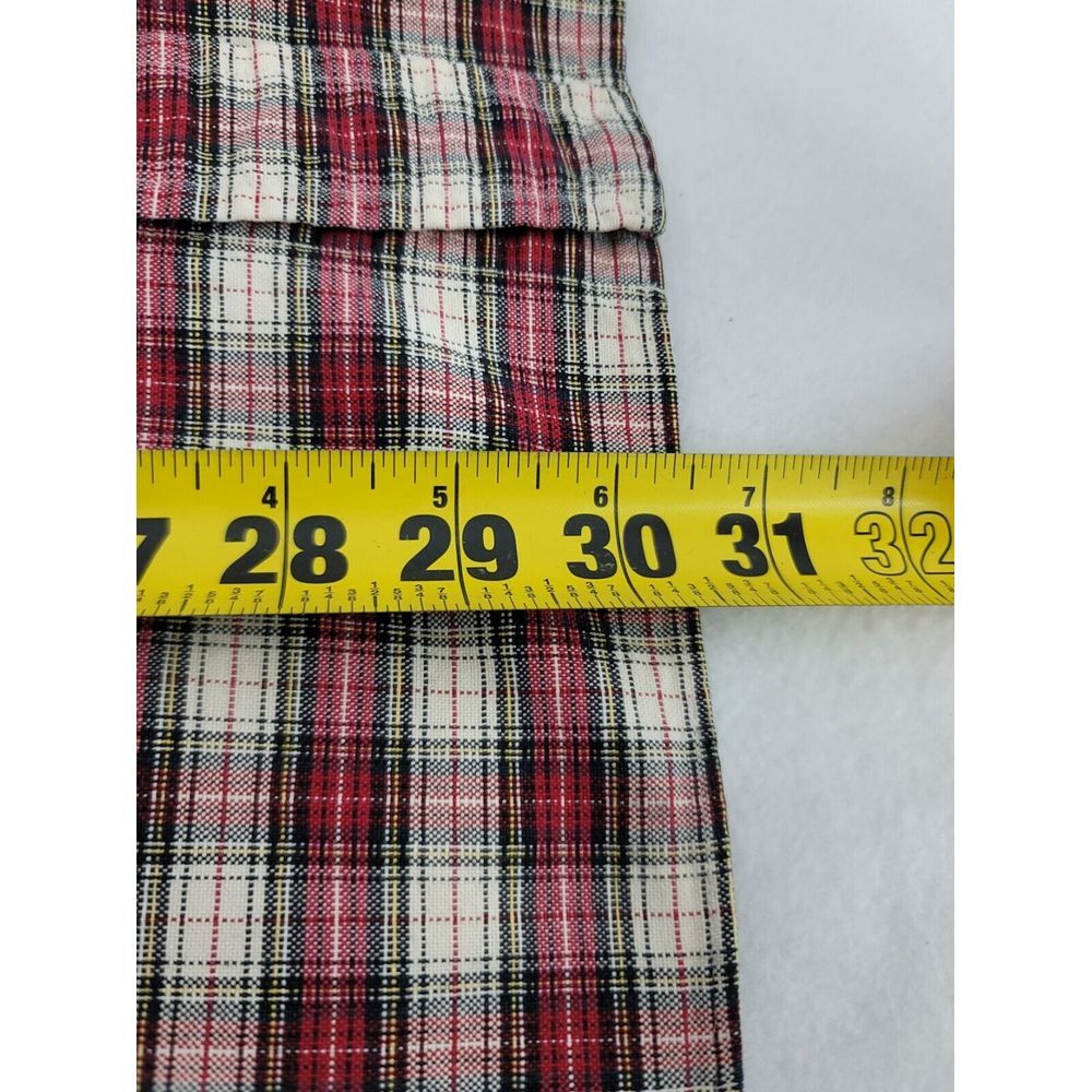 Ralph Lauren‎ Classic Fit Men's L Red/Black Plaid Long Sleeve Button DownShirt - Picture 6 of 7